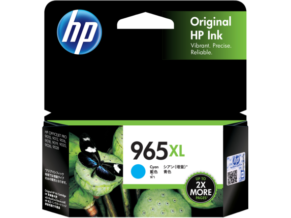 Mực In Hp Officejet Pro 9010 High Yield Cyan Original Ink Cartridge 3ja81aa Muc In Hp 9195
